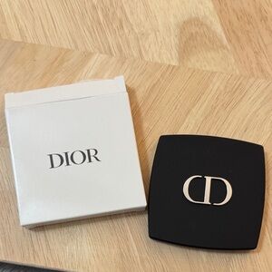 Dior Black mirror with Silver Logo